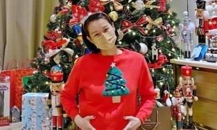 Hồ Hạnh Nhi công khai mang thai lần 3 với chồng doanh nhân