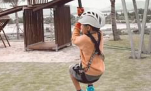 Con trai Tăng Thanh Hà khiến dân tình trầm trồ khi dám chơi trò mạo hiểm dù chỉ mới 5 tuổi