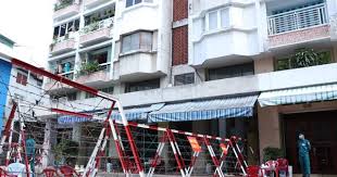 Lộ trình của một kiểm sát viên có tiếp xúc với bệnh nhân 1451