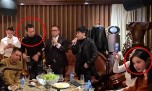 Phủ nhận hẹn hò nhưng chồng cũ Lệ Quyên lại đưa Cẩm Đan ra mắt hội bạn 