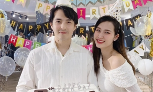 Ông Cao Thắng được bà xã Đông Nhi và dàn 'gà cưng' bí mật tổ chức sinh nhật