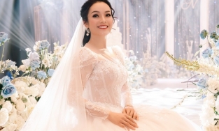 Ca sĩ Tân Nhàn bất ngờ kết hôn lần 2 ở tuổi 38