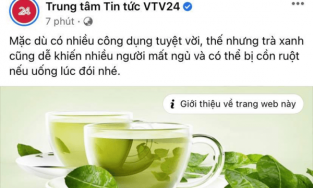 VTV bắt trend đăng bài kiến thức trà xanh giữa drama Sơn Tùng khiến netizen bái phục