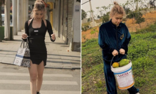 Dân mạng lại xôn xao với hình ảnh rapper Pháo khi ở nhà và khi ra đường