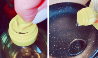 Bạn có biết công dụng thực sự của chiếc nắp nhỏ trên miệng chai dầu ăn