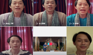 NSƯT Hoài Linh đạt lượt follow khủng khi vừa tập tành chơi TikTok