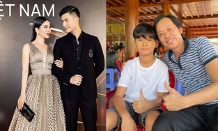 Con trai Lệ Quyên vui vẻ đi chơi cùng tình mới của mẹ