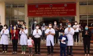 Hải Dương: Bệnh nhân từng nguy kịch nhất đã khỏi Covid-19