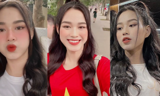 Hoa hậu Đỗ Thị Hà 'thử nghiệm' kiểu tóc mới nhưng có gì đó 'sai sai'