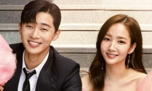 'Thư ký Kim' Park Min Young lộ bằng chứng hẹn hò cùng mỹ nam Park Seo Joon