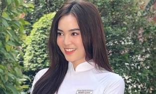 Ninh Dương Lan Ngọc khoe nhan sắc 'em chưa 18' trong tà áo dài duyên dáng 