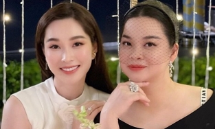 Đặng Thu Thảo đi sinh nhật nhưng chiếm sóng của chủ nhân vì quá xinh đẹp