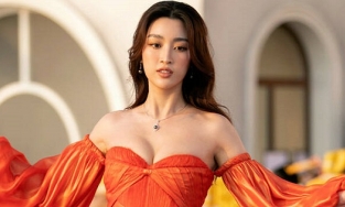 Đỗ Mỹ Linh khoe nhan sắc nữ thần, 'chặt đẹp' dàn mỹ nhân showbiz