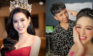 Hóa ra Hoa hậu Đỗ Thị Hà cũng mất hình tượng thế này khi gặp idol