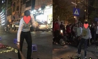 Tỏ tình bị thất bại, chàng trai lẳng lặng đi dọn rác