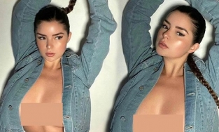 'Nữ hoàng nội y Anh” dậy sóng MXH với bức ảnh không mặc gì