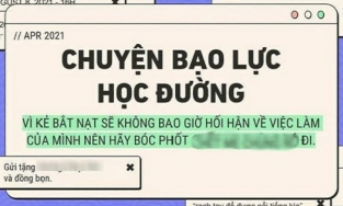 Phía trường học nói gì về vụ cô gái thiết kế PowerPoint tố cáo bạn bạo lực tinh thần?