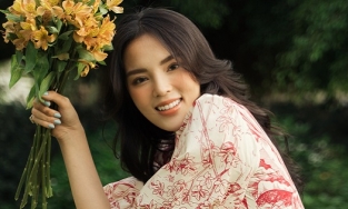 Hoa hậu Kỳ Duyên khiến người ngắm ngẩn ngơ khi hoá thân thành nàng thơ