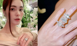 Vượt Lý Nhã Kỳ, Đoàn Di Băng lại khoe liền 3 chiếc nhẫn kim cương cỡ lớn