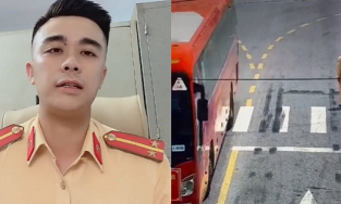 Đã tìm ra danh tính chiến sĩ CSGT đứng nghiêm giơ tay chào đoàn xe chở y bác sĩ Quảng Ninh chi viện cho Bắc Giang chống dịch