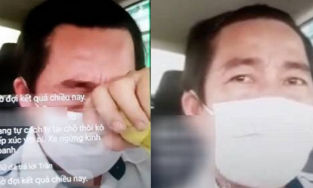 Dân tình tranh cãi về đoạn clip tài xế khóc nức nở vì chở khách nghi nhiễm Covid-19