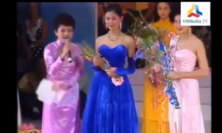 Khoảnh khắc đăng quang đẹp hút hồn của Hoa hậu Thu Thủy năm 1994