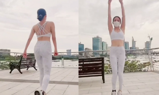 Đăng clip khoe dáng, Lệ Quyên bị nhận xét 'già gần bằng mẹ chồng'