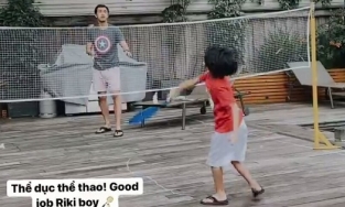 Con trai thiếu gia của Hà Tăng: Đảm việc nhà, giỏi thể thao