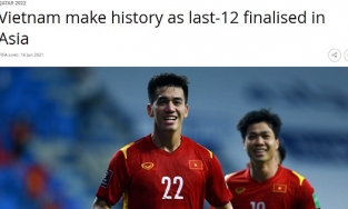 Đội tuyển Việt Nam được trang chủ FIFA đặt ảnh ở vị trí 'vedette'