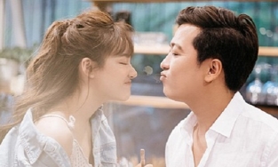 Nhã Phương chia sẻ khoảnh khắc 'tình bể bình' bên ông xã Trường Giang