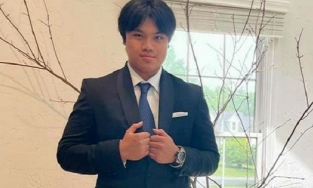 Doanh nhân Đức Huy lần đầu khoe con trai riêng xấp xỉ tuổi Cẩm Đan