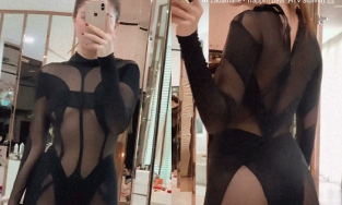 Ngọc Trinh lại 'mặc như không mặc' khoe trọn hình thể quyến rũ