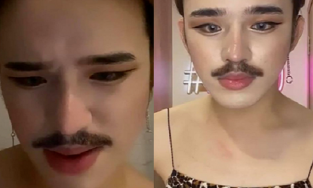 Trần Đức Bo để râu và mặc áo 2 dây dù khẳng định là trai thẳng