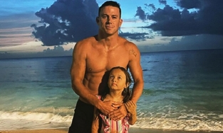 Tài tử Channing Tatum lần đầu công khai ảnh con gái