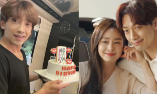 Kim Tae Hee 'bỏ rơi' Bi Rain trong tiệc sinh nhật tuổi 40