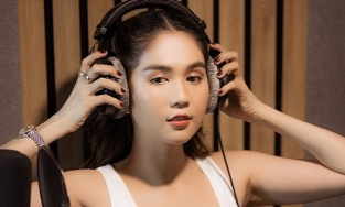 Ngọc Trinh chăm chỉ tập luyện thanh nhạc, quyết thoát mác người đẹp đi hát