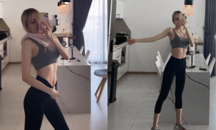 Bị nghi sửa ảnh, Thiều Bảo Trâm 'dằn mặt' bằng loạt ảnh khoe cơ bụng số 11