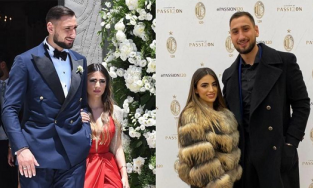 Chuyện tình 'đũa lệch' 40cm của thủ môn Italy và bạn gái