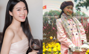 Tung ảnh lúc nhỏ, bạn gái Đoàn Văn Hậu được khen 'hóa ra xinh từ bé'