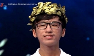 Nam sinh Đường lên đỉnh Olympia khiến khán giả hoa mắt với màn trả lời 'nhanh như chớp' 