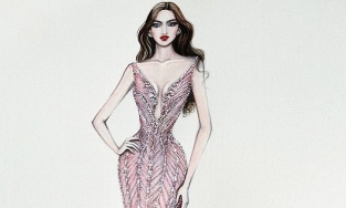 Đỗ Thị Hà công bố 5 bản vẽ váy dạ hội diện Chung kết Miss World 2021