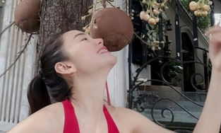 Minh Hằng nghỉ dịch lâu quá hóa 'ngu ngơ', nói chuyện với 'hoa lá cỏ cành'