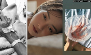 NÓNG: Khả Ngân đăng ảnh ốm nặng, bàn tay khô đét, ho ra máu