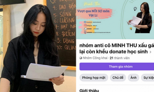 Vừa nổi tiếng, cô giáo Minh Thu bị 'bóc' nhận 'donate' từ học sinh, có luôn nhóm anti-fan