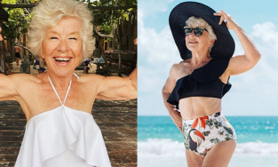 Cụ bà 74 tuổi sở hữu thân hình đồng hồ cát hút triệu follow