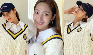 Khoe 'sương sương' ảnh hậu trường, Park Min Young trẻ như gái 18