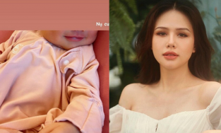 'Nàng dâu nghìn tỷ' Phanh Lee khoe nụ cười xinh xắn của con gái