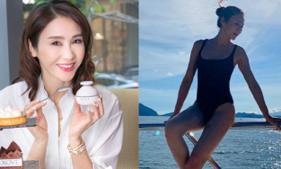 Lê Tư khoe hình thể chuẩn ở tuổi U50, xứng danh 'đệ nhất mỹ nhân TVB'