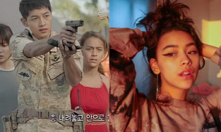 Cô bé Tây được Song Joong Ki bảo vệ ở Hậu Duệ Mặt Trời 'dậy thì thành công'