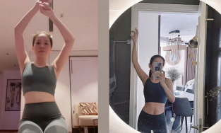 Lệ Quyên mặc đồ tập, fan liền phán: 'Thế này bảo sao trai trẻ không mê'